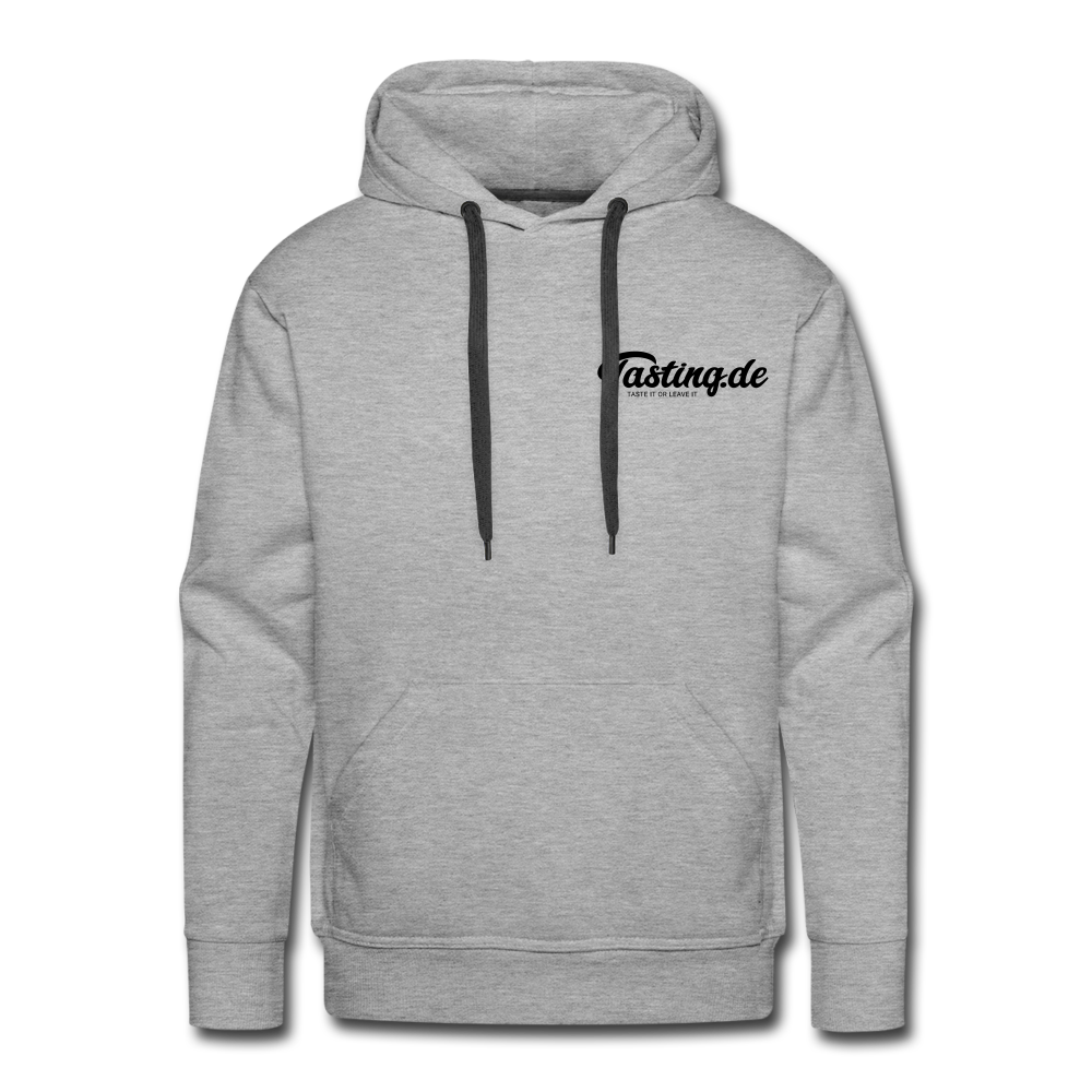 Men’s Premium Hoodie - Grau meliert