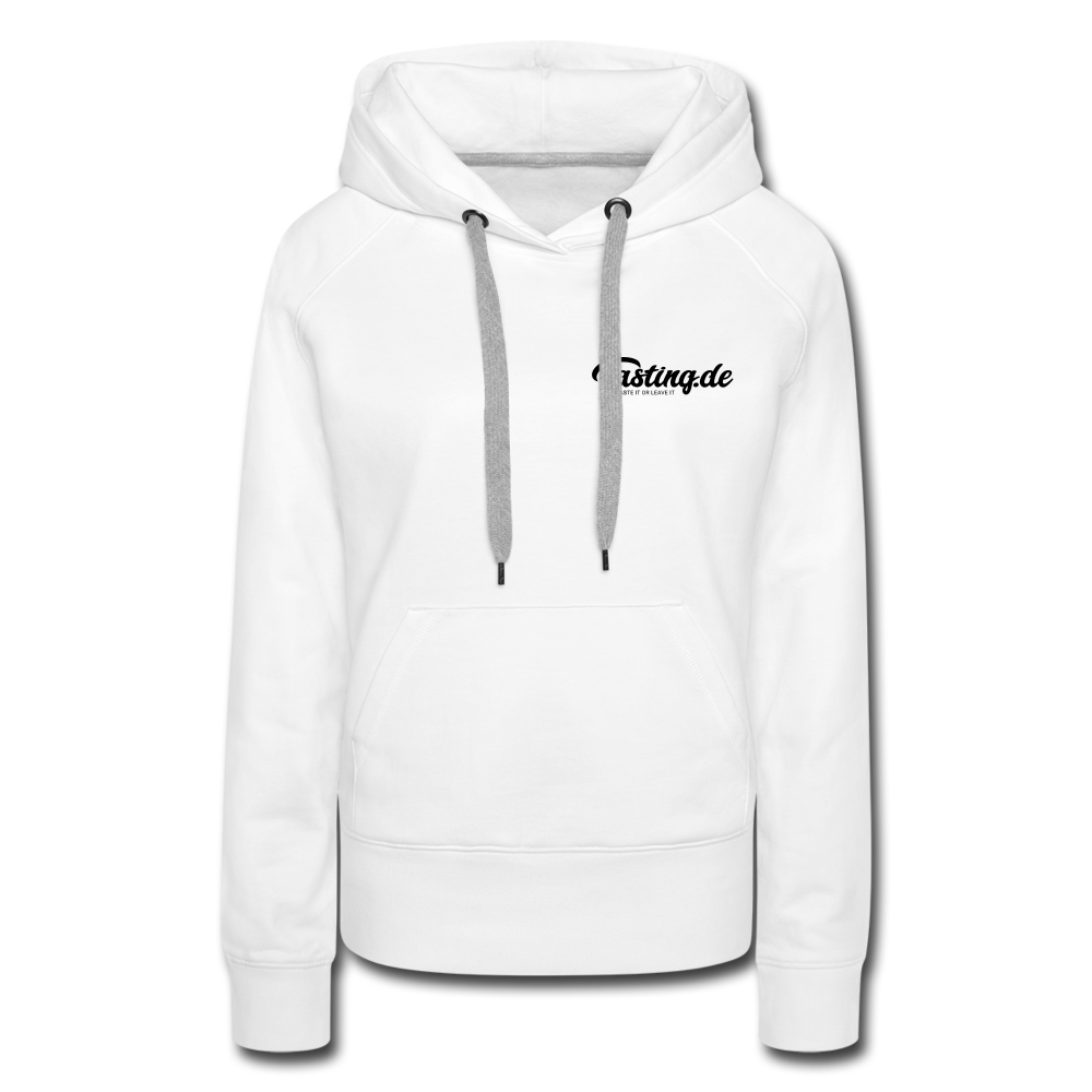 Frauen Premium Hoodie - Weiß